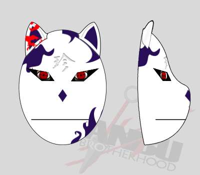 Your Custom ANBU Brotherhood K9 Mask (WHITE)