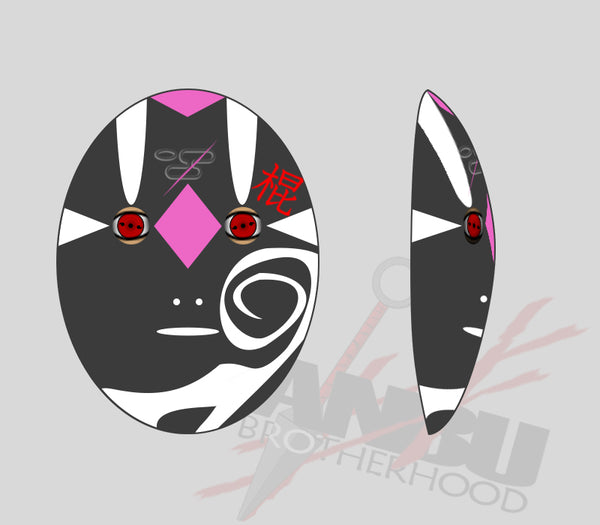 Your Custom Black Faceless ANBU Brotherhood Mask